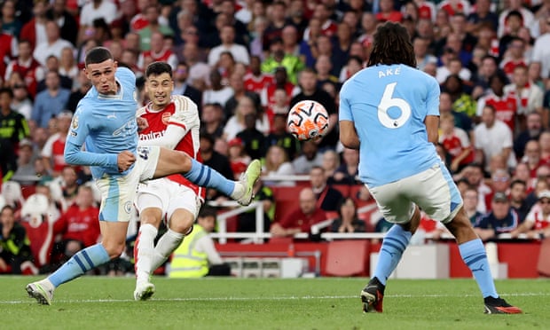 'Siêu dự bị' rực sáng, Arsenal quật ngã Man City trong trận đại chiến tại Emirates - Ảnh 3.