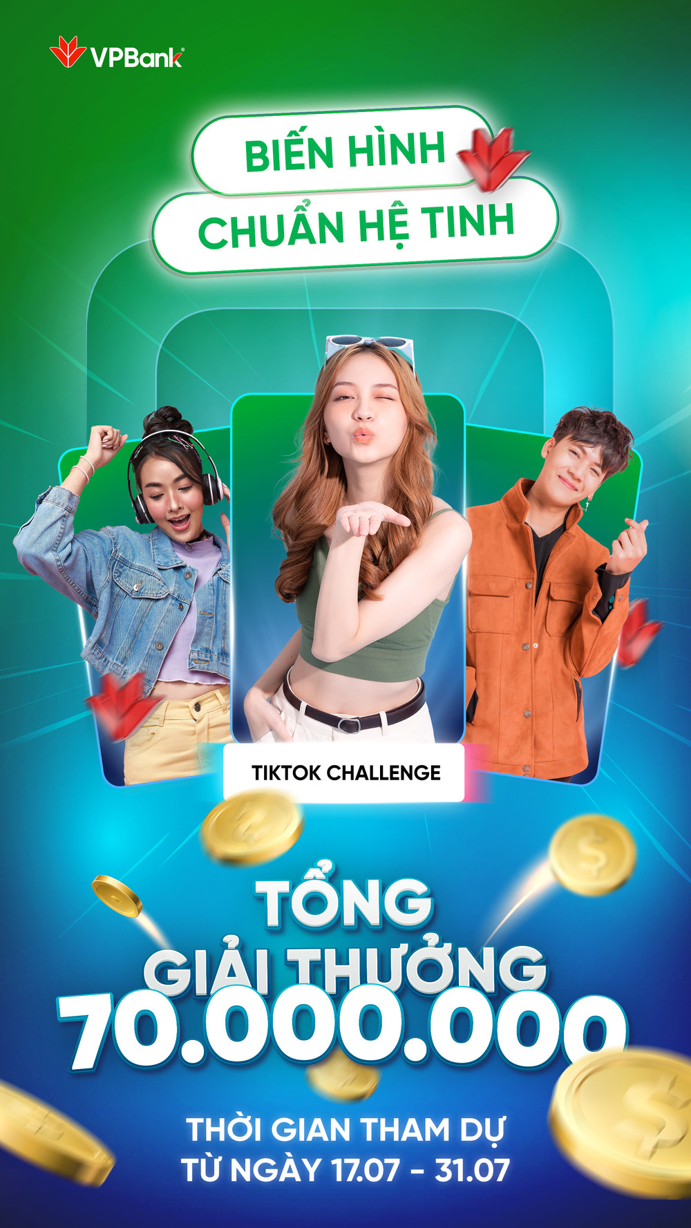 TikTok Challenge “Biến hình chuẩn hệ TINH”: Thỏa sức sáng tạo giới trẻ - Ảnh 1.