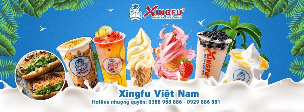 Xingfu Milk Tea & Ice Cream - Thương hiệu nhượng quyền siêu lợi nhuận - Ảnh 2.