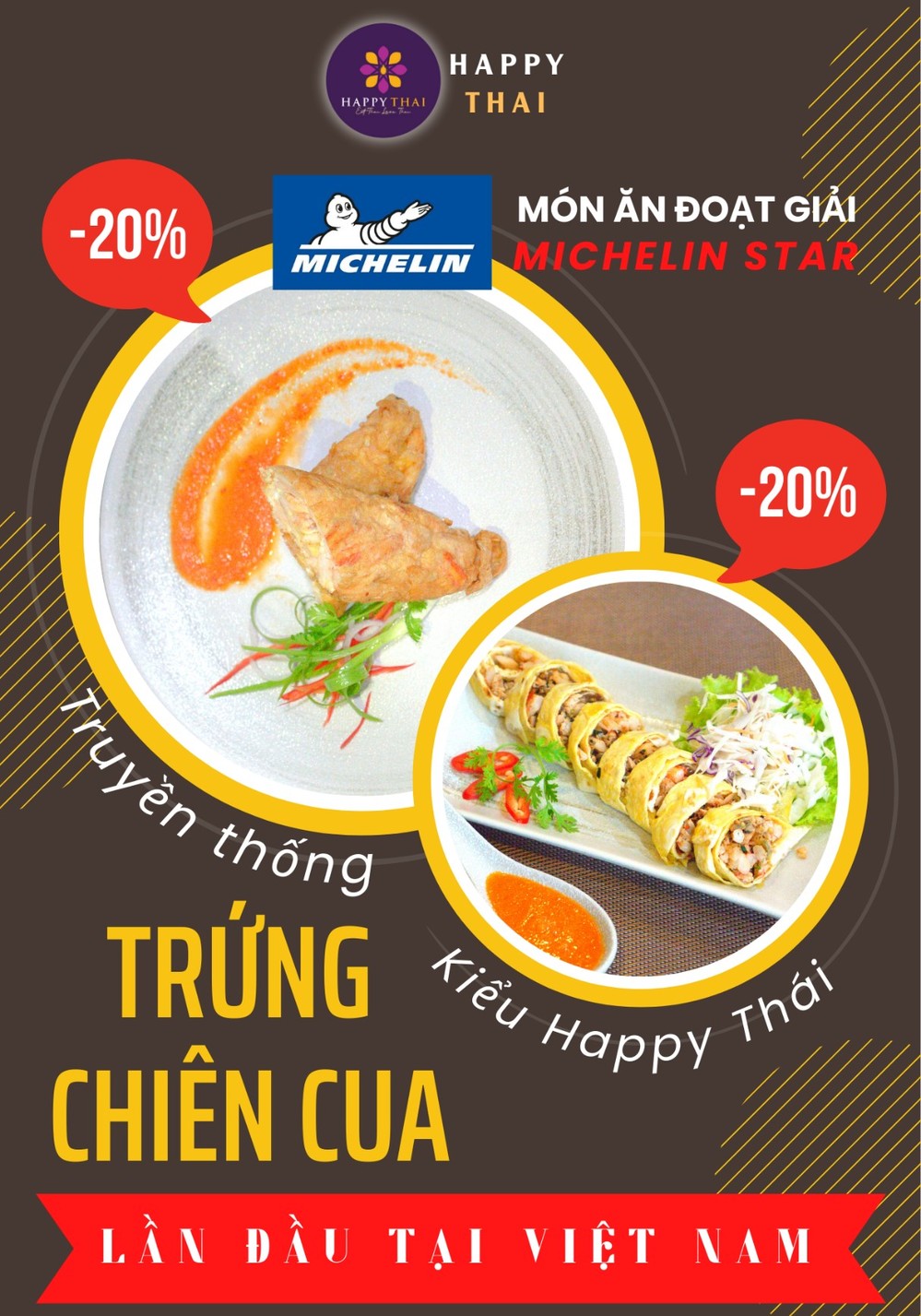 Trứng chiên cua - Món vỉa hè huyền thoại tại Thái Lan đã có ở Happy Thái - Ảnh 1.