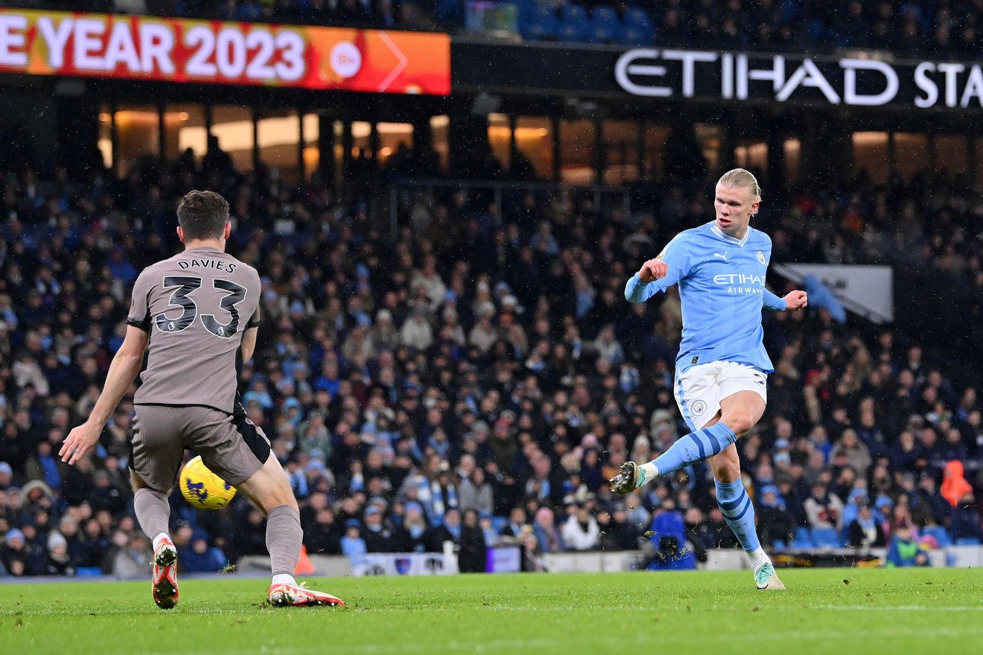 TRỰC TIẾP Man City vs Tottenham (2-1): Chủ nhà dồn ép (Hết hiệp 1)