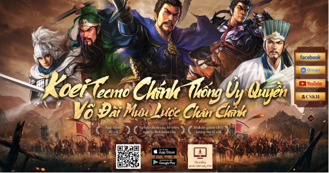 Tam Quốc Chí - Chiến Lược ra mắt bản PC giúp game thủ tận hưởng võ đài chiến lược rộng lớn hơn - Ảnh 1.