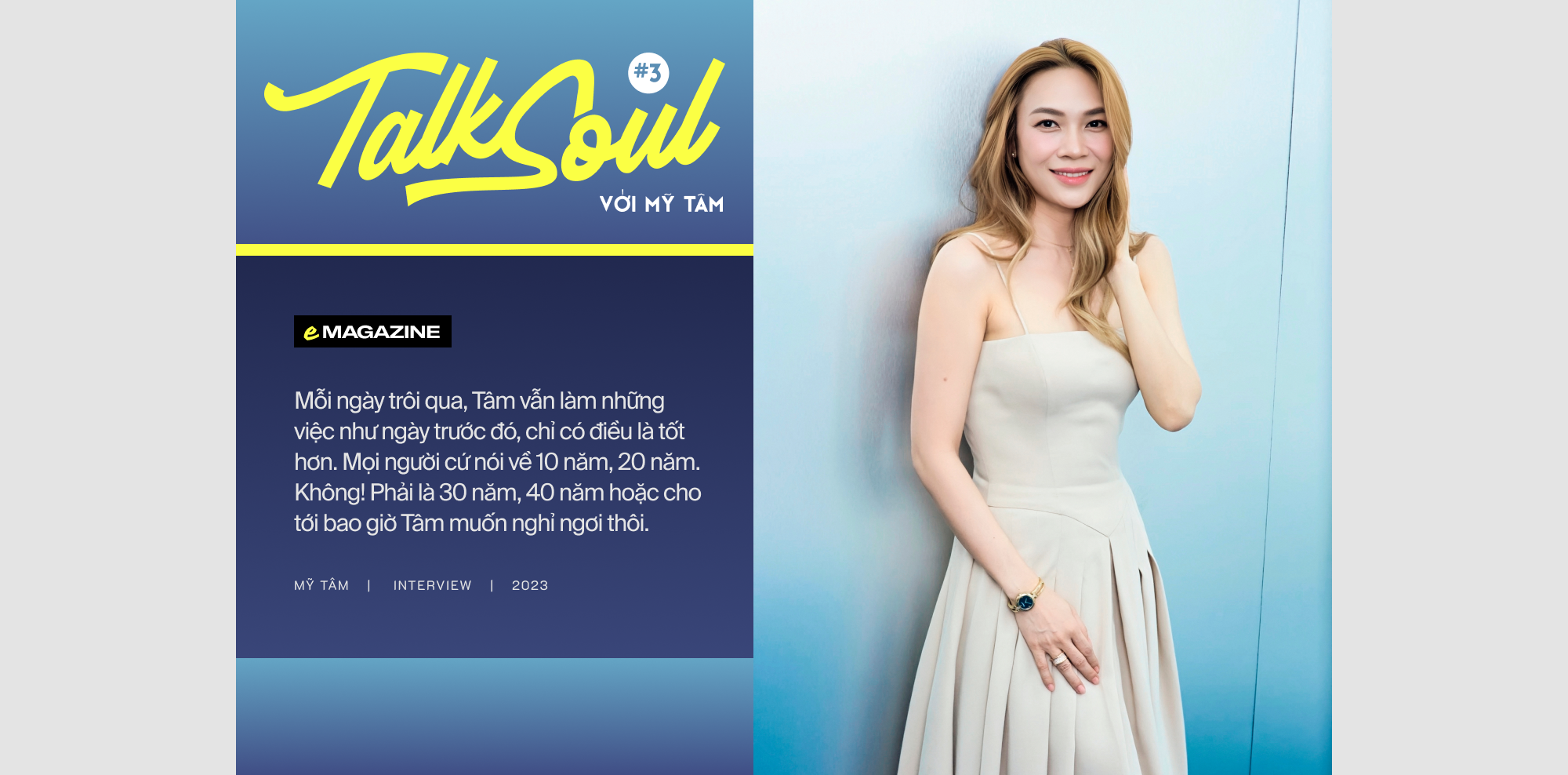 Talksoul #3 với Mỹ Tâm: Làm người nổi tiếng sướng thấy mồ! - Ảnh 2.