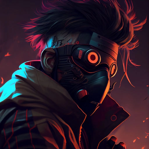Choáng ngợp với loạt fanart Naruto phong cách Cyberpunk do AI tạo ra - Ảnh 4.