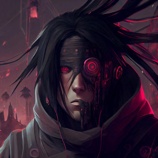 Choáng ngợp với loạt fanart Naruto phong cách Cyberpunk do AI tạo ra - Ảnh 7.