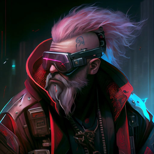 Choáng ngợp với loạt fanart Naruto phong cách Cyberpunk do AI tạo ra - Ảnh 11.