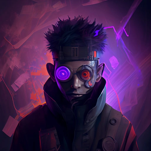 Choáng ngợp với loạt fanart Naruto phong cách Cyberpunk do AI tạo ra - Ảnh 12.