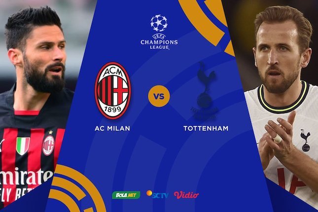 Link xem trực tiếp bóng đá Milan vs Tottenham, cúp C1/Champions League vòng 1/8 - Ảnh 4.