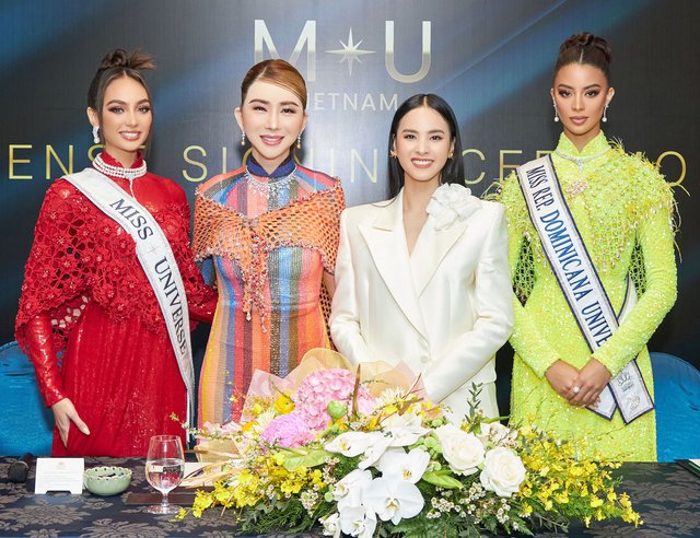 Unicorp lên tiếng sau khi tổ chức Miss Universe không cho sử dụng tên Hoa hậu Hoàn vũ Việt Nam - Ảnh 1.