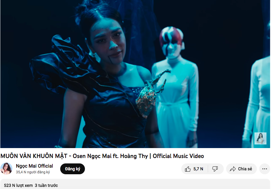Sau Ca Sĩ Mặt Nạ, O Sen Ngọc Mai chỉ toàn hát nhạc cover gây tranh cãi, ra MV không ai nhớ tới - Ảnh 7.