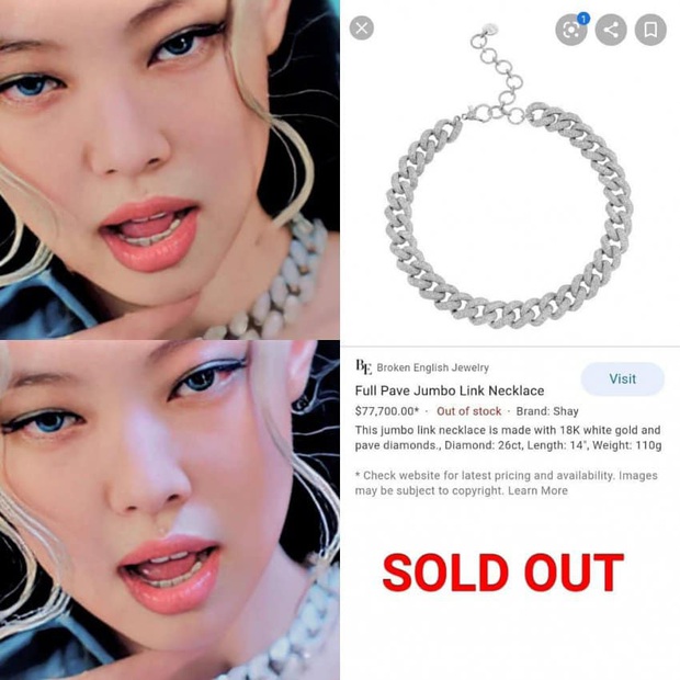 Idol Kpop giúp nhãn hàng xa xỉ 'chốt đơn' ầm ầm: Jennie giúp dây chuyền 1,8 tỷ cháy hàng, áo lông hơn 300 triệu của Rosé fan cũng mua sạch - Ảnh 4.