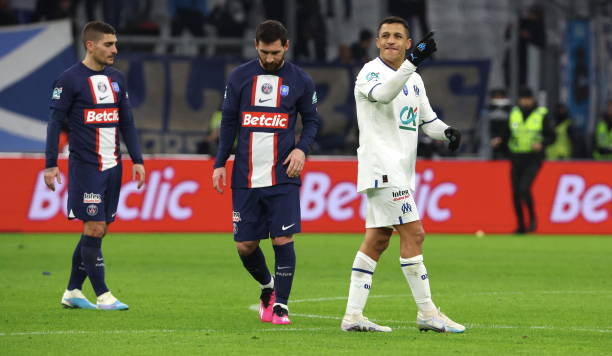 Messi bất lực, PSG bị Marseille loại khỏi cúp Pháp