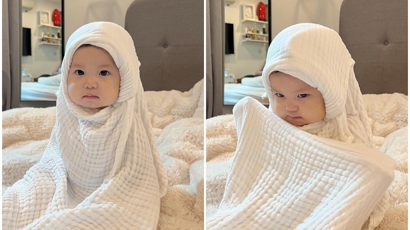 Pam - cháu gái tập đoàn may mặc là em bé Việt đầu tiên có loạt ảnh đạt 1 triệu like trên Instagram cá nhân