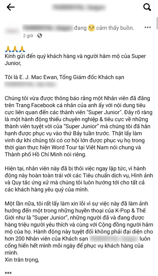 Super Junior về Việt Nam &quot;đính kèm&quot; loạt tranh cãi: Công tác tổ chức kém, ồn ào YouTuber cho đến khách sạn phải xin lỗi! - Ảnh 5.