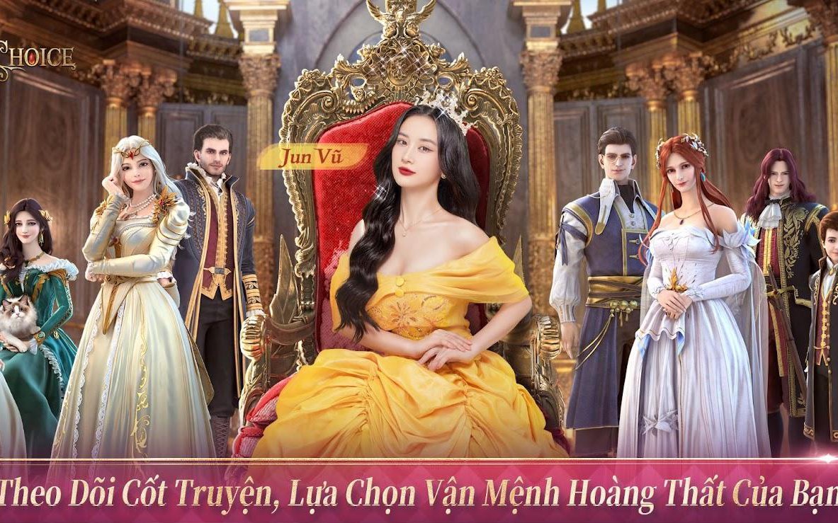 King's Choice - Game nhập vai mô phỏng cuộc sống hoàng gia chính thức ra mắt game thủ Việt