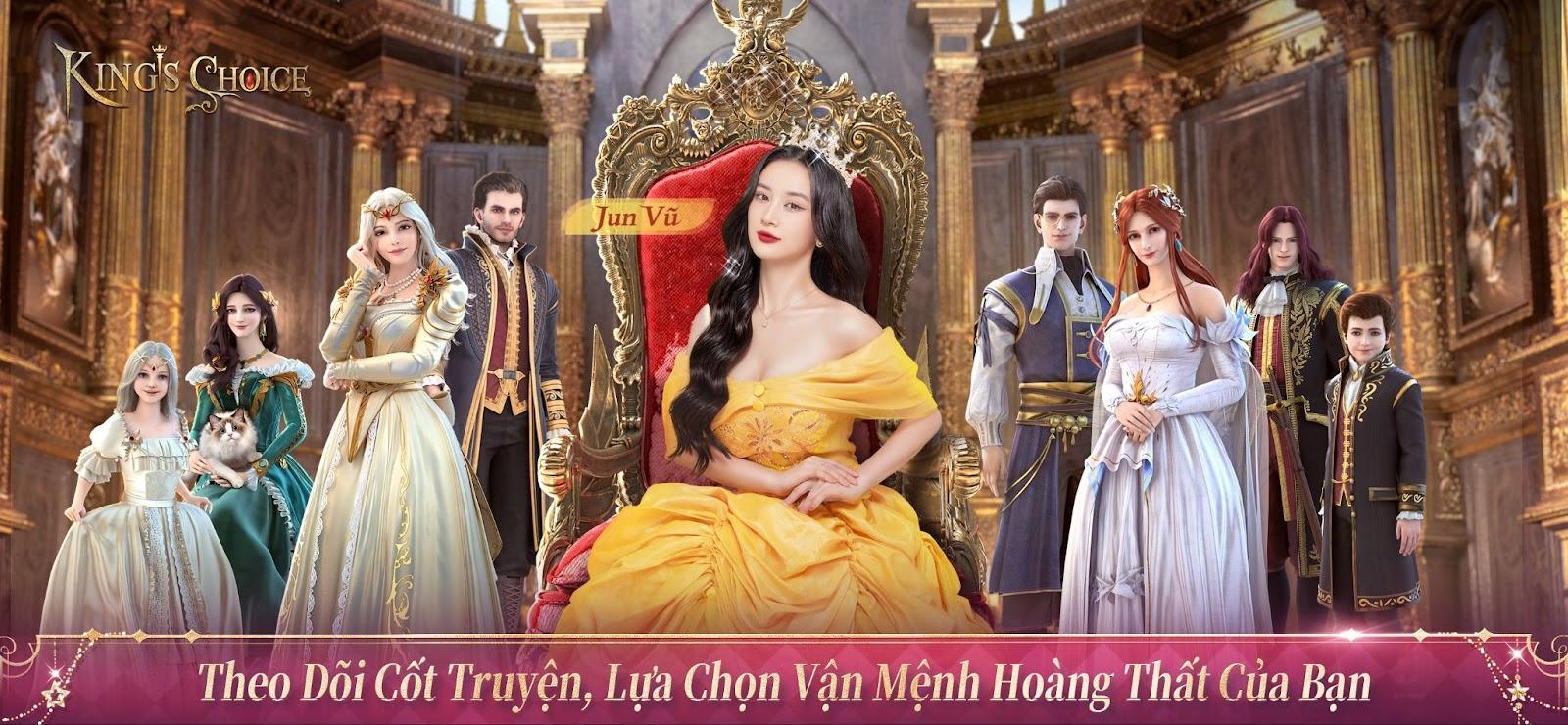 King's Choice - Game nhập vai mô phỏng cuộc sống hoàng gia chính thức ra mắt game thủ Việt - Ảnh 1.