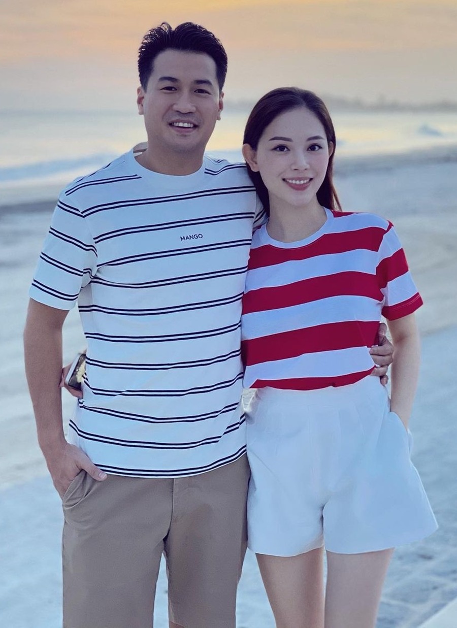 Linh Rin hé lộ ảnh cưới trên bãi biển bên bạn trai doanh nhân - Ảnh 4.