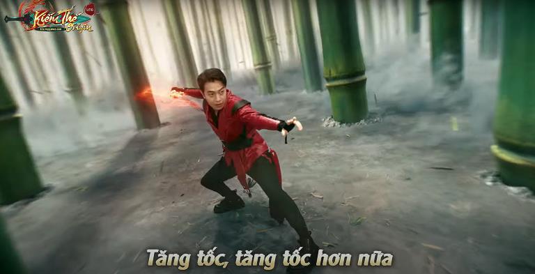 Cris Phan “nhanh như chớp” thoát vai chị em Tấm Cám biến thành cao thủ sở hữu Tốc Kiếm trong TVC Kiếm Thế Origin - Ảnh 5.