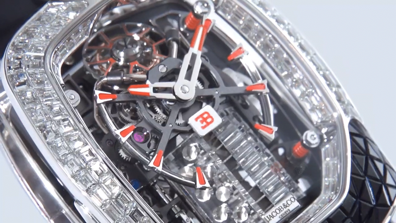 Đây là chiếc đồng hồ Jacob & Co giá 7 tỷ đồng, có khả năng mô phỏng chính xác chuyển động của siêu xe Bugatti - Ảnh 3.