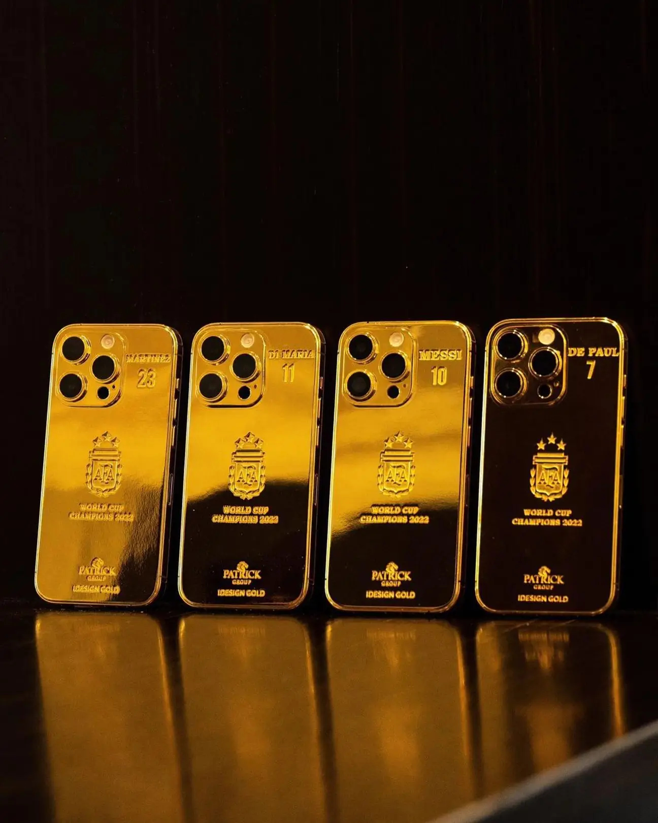 Messi chi 5 tỷ đồng mua 35 chiếc iPhone mạ vàng 24K tặng toàn đội Argentina - Ảnh 4.