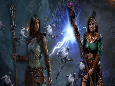 3 lớp nhân vật chính xuất hiện trong bản beta Diablo IV - Ảnh 4.