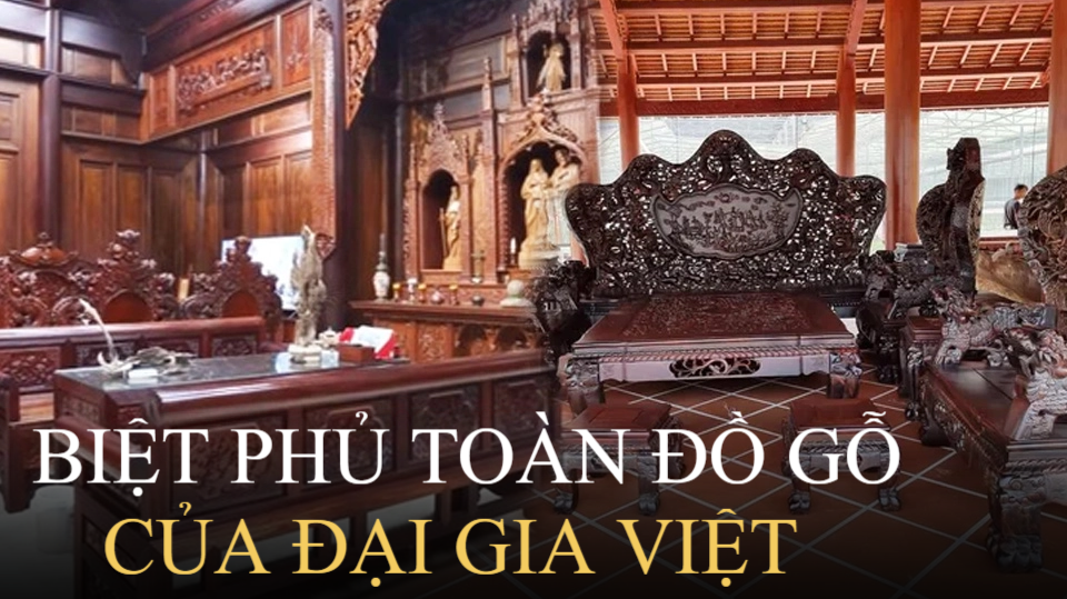 Cận cảnh những biệt phủ của đại gia Việt: Sửng sốt với kho báu trầm hương bạc tỷ, chi đến 2 tỷ đồng/tháng chỉ để thuê người chăm vườn