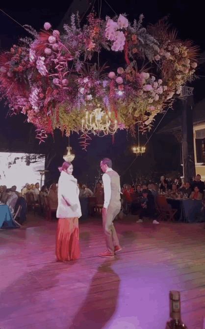 Vợ chồng Hà Tăng nhún nhảy lầy lội, cùng loạt cặp đôi phát 'cẩu lương' trong tiệc tối hôn lễ Kathy Uyên - Ảnh 5.