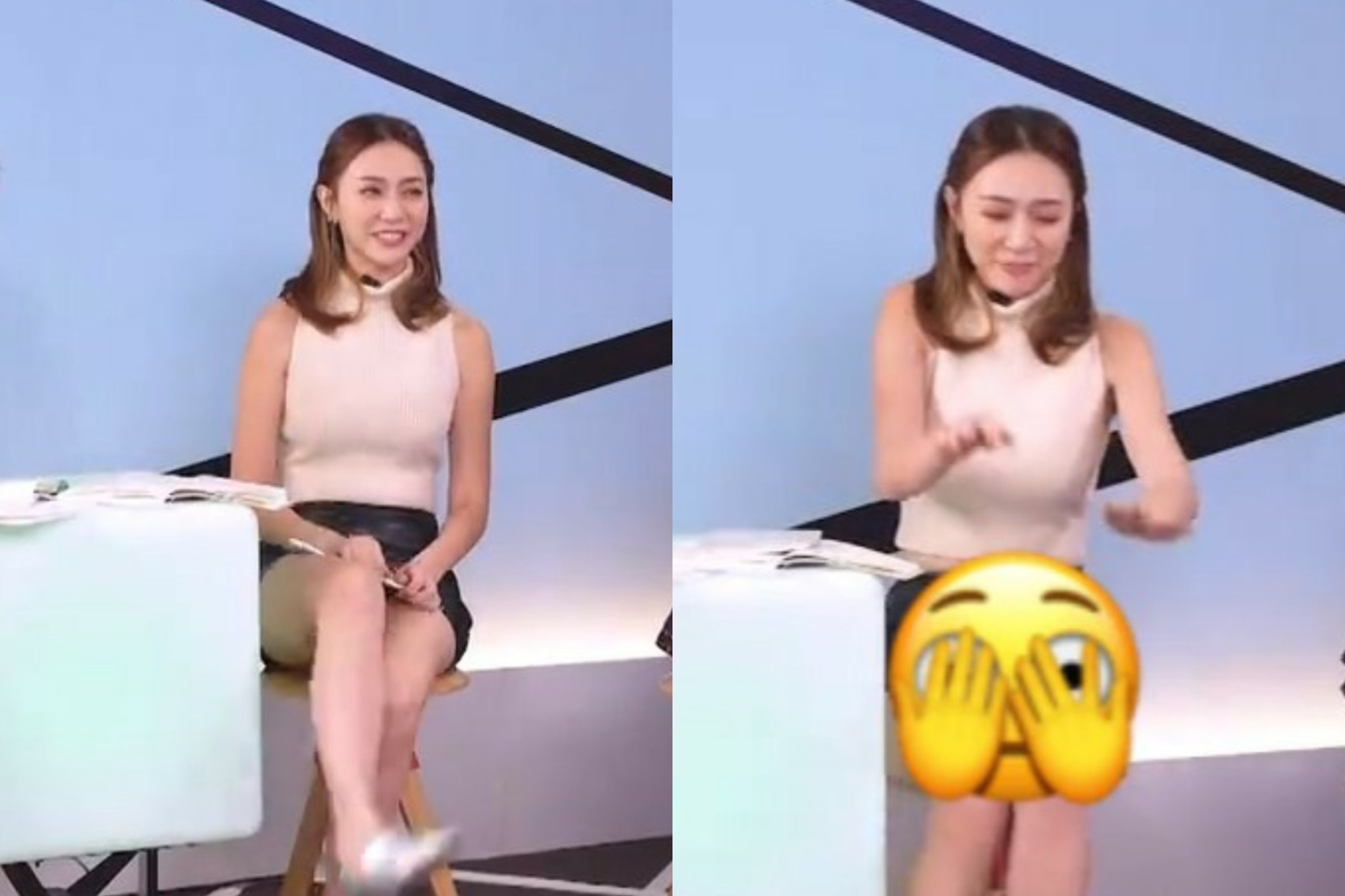 Một hoa hậu Hong Kong bị “lộ hàng” ngay trên sóng truyền hình, phản ứng của công chúng ra sao? - Ảnh 3.