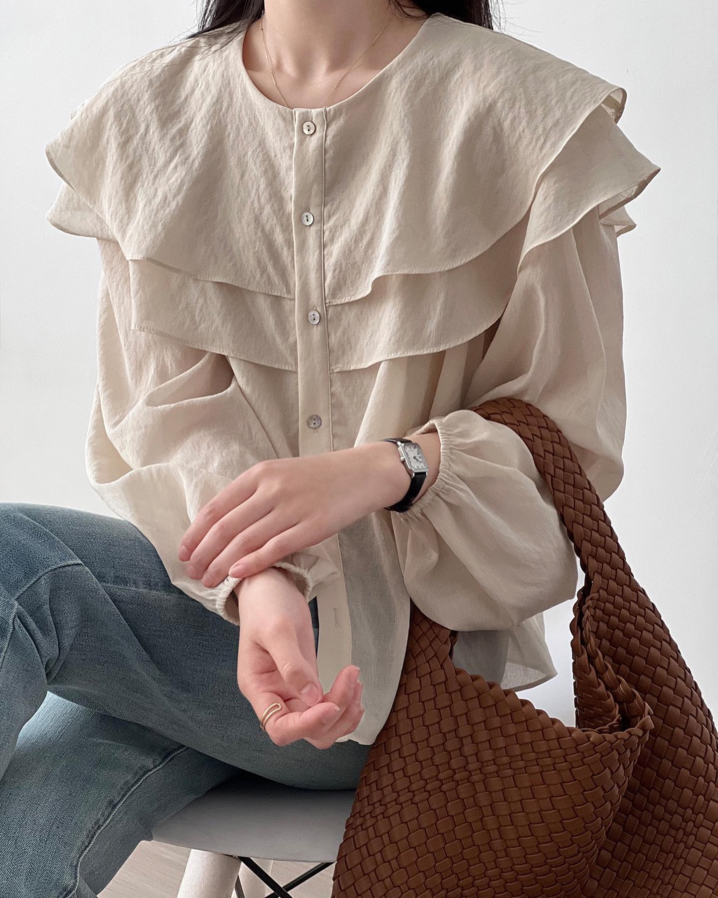 áo blouse - Ảnh 3.