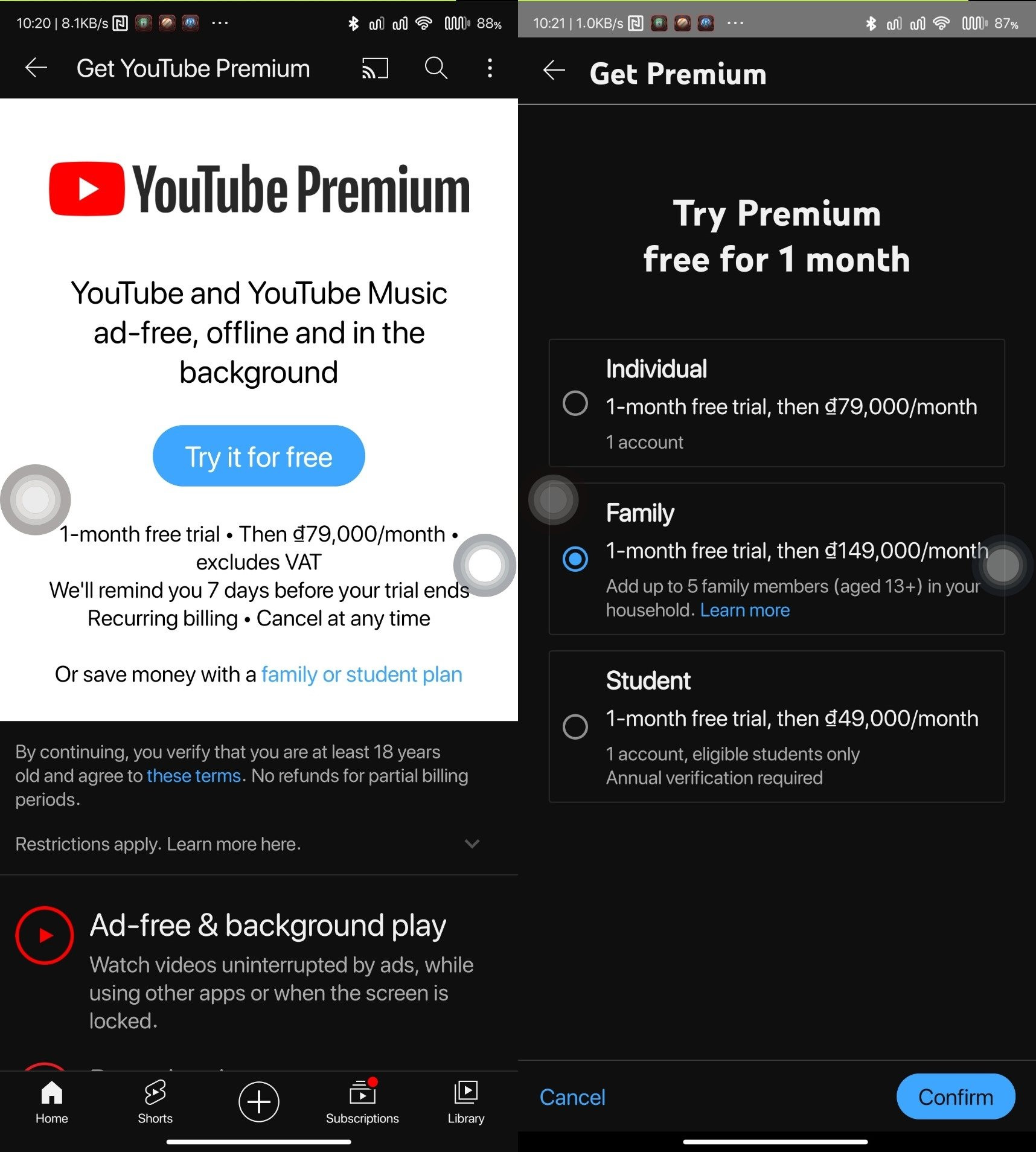 YouTube Premium cập bến Việt Nam: Người dùng iPhone phải trả nhiều tiền hơn để bỏ qua quảng cáo - Ảnh 2.