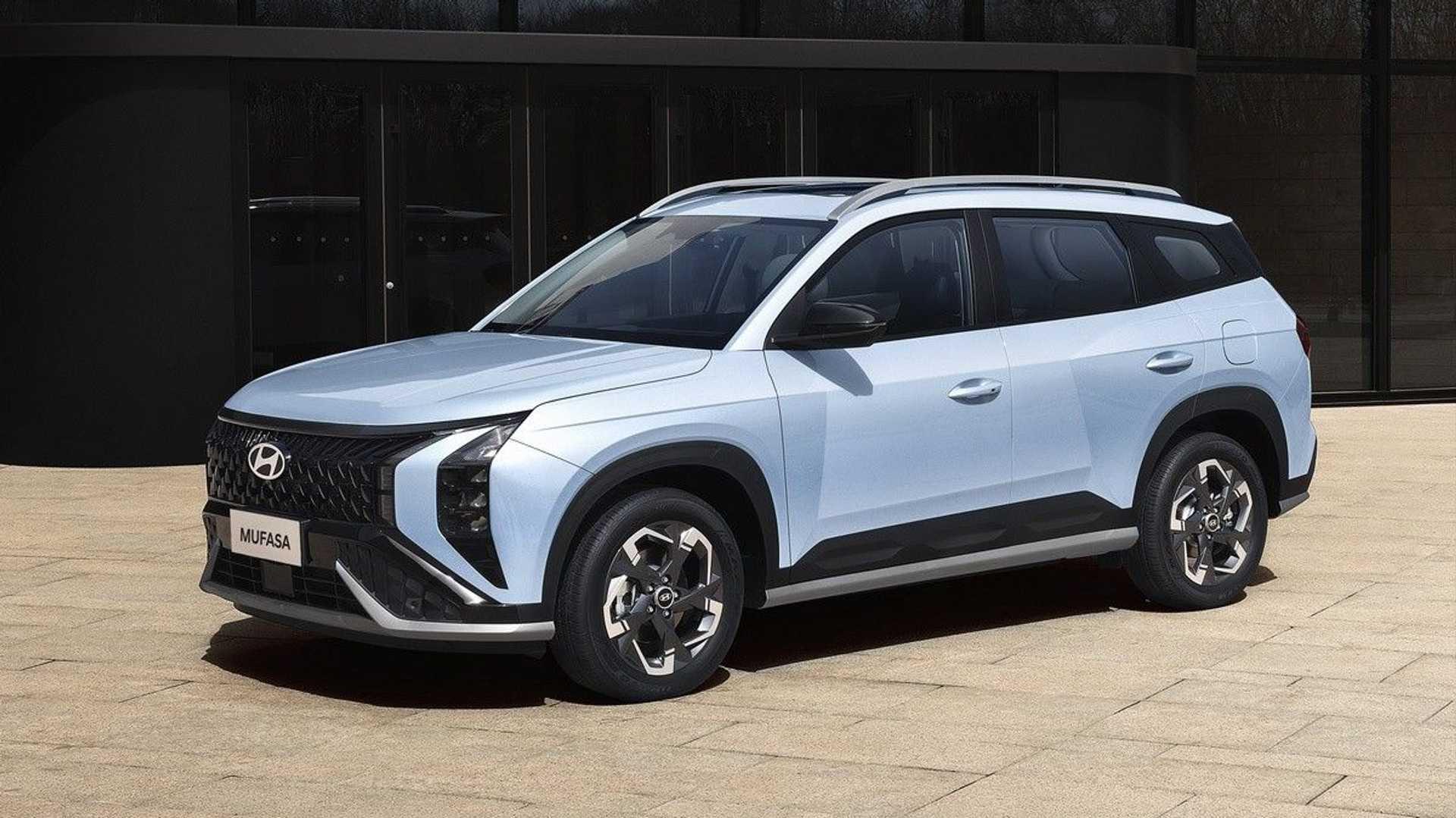 Ảnh chi tiết Hyundai Mufasa: Cùng cỡ Tucson, thiết kế dị, đèn hậu lần đầu xuất hiện