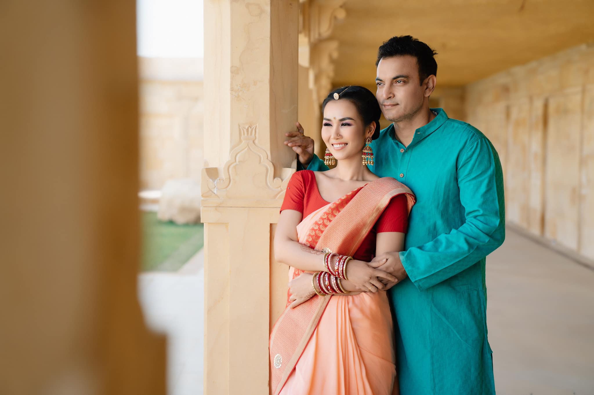 Hôn nhân của Võ Hạ Trâm: Được chồng doanh nhân Ấn Độ yêu chiều, tặng nhẫn kim cương, chi hàng tỷ làm MV - Ảnh 3.