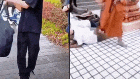 Độc lạ clip bán hàng online: Cô gái ngã sấp mặt, lăn ra đất... thu hút 5,4 triệu người xem 