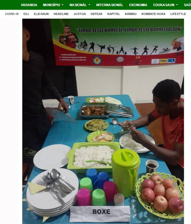 VĐV Timor Leste chuẩn bị SEA Games với bữa ăn thiếu dinh dưỡng, giày mòn vẹt - Ảnh 2.