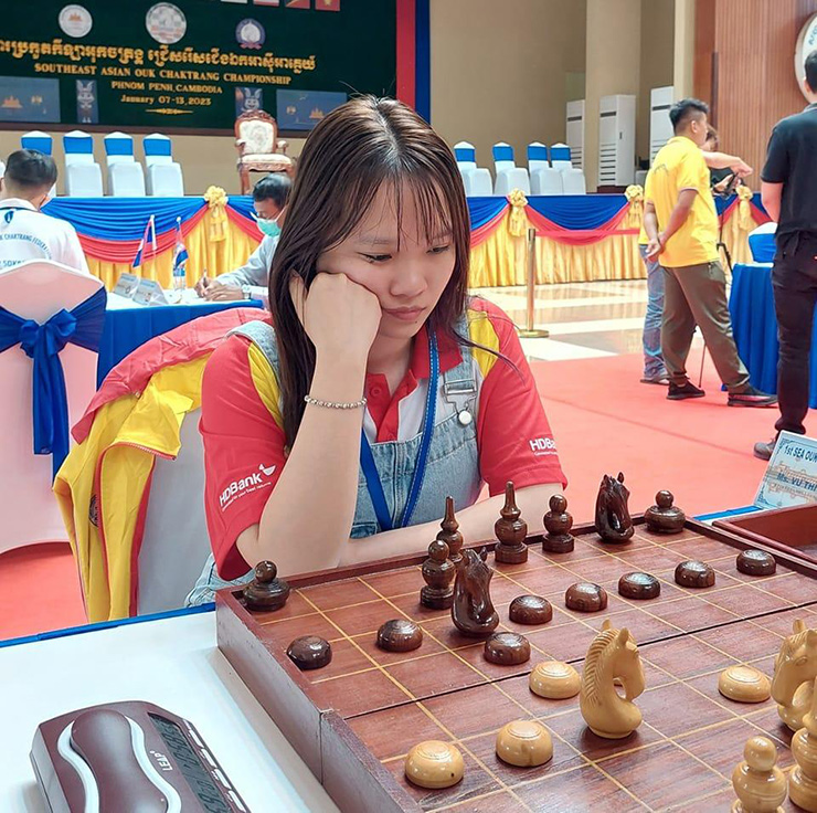 Diệu Uyên và Hồng Nhung, hot-girl tuyển cờ ốc của đội tuyển Việt Nam tại SEA Games 32 - Ảnh 7.