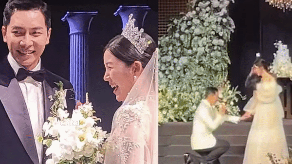 Đám cưới Lee Seung Gi - Lee Da In hoá concert: Chú rể quỳ hát tặng cô dâu, Lee Hong Ki gây sốt với nhạc phim The Heirs