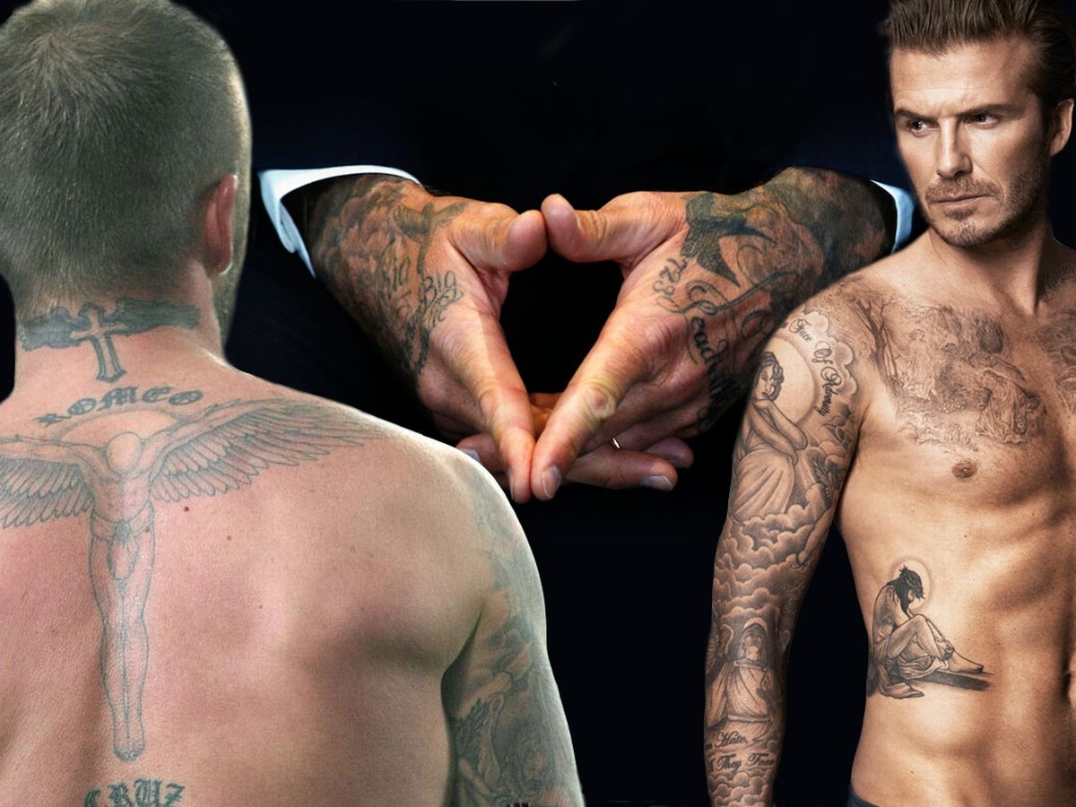 Beckham gây choáng khi tiết lộ số hình xăm trên cơ thể, 