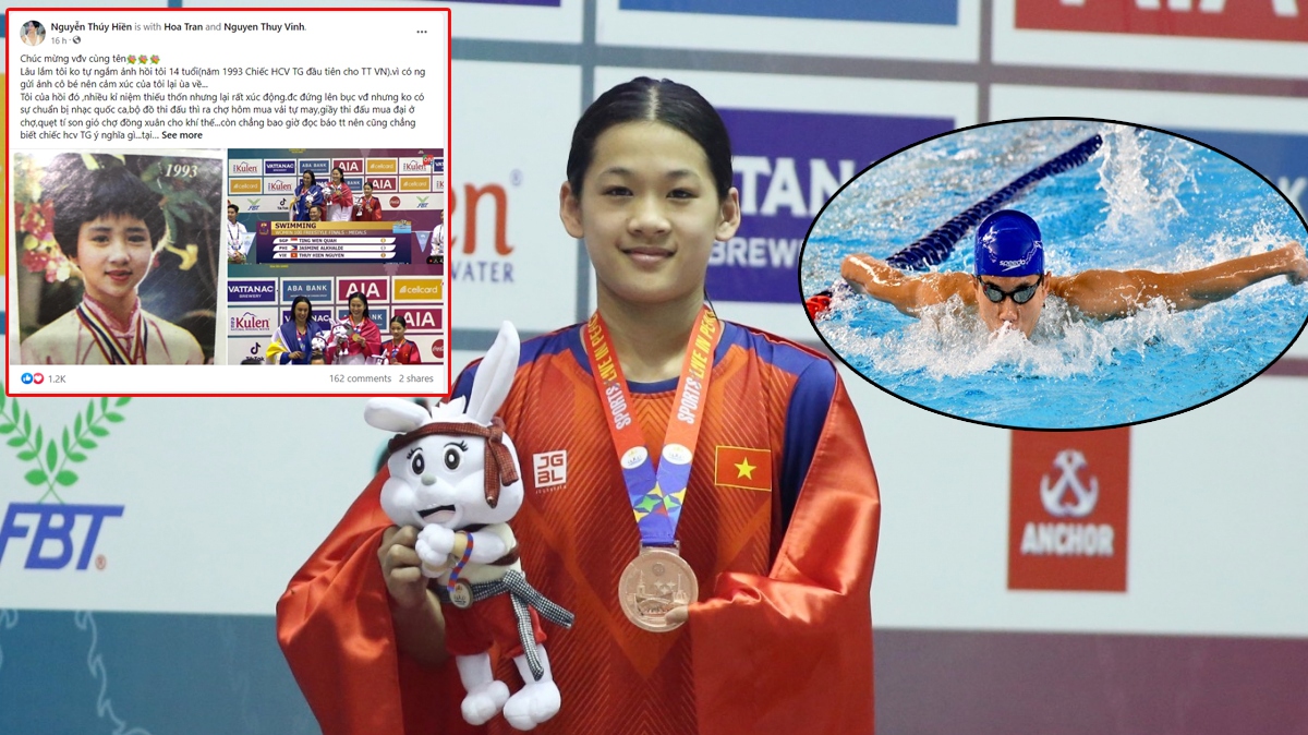 Nữ hoàng wushu Thúy Hiền gửi lời chúc đến 'Tiểu tiên cá' cùng tên, hoài niệm về chức vô địch thế giới năm 14 tuổi