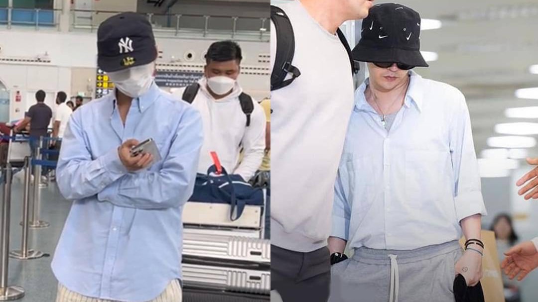 Sơn Tùng lại bị tố bắt chước G-Dragon mặc 'quần ngủ' ra sân bay, lần này có hợp lý?