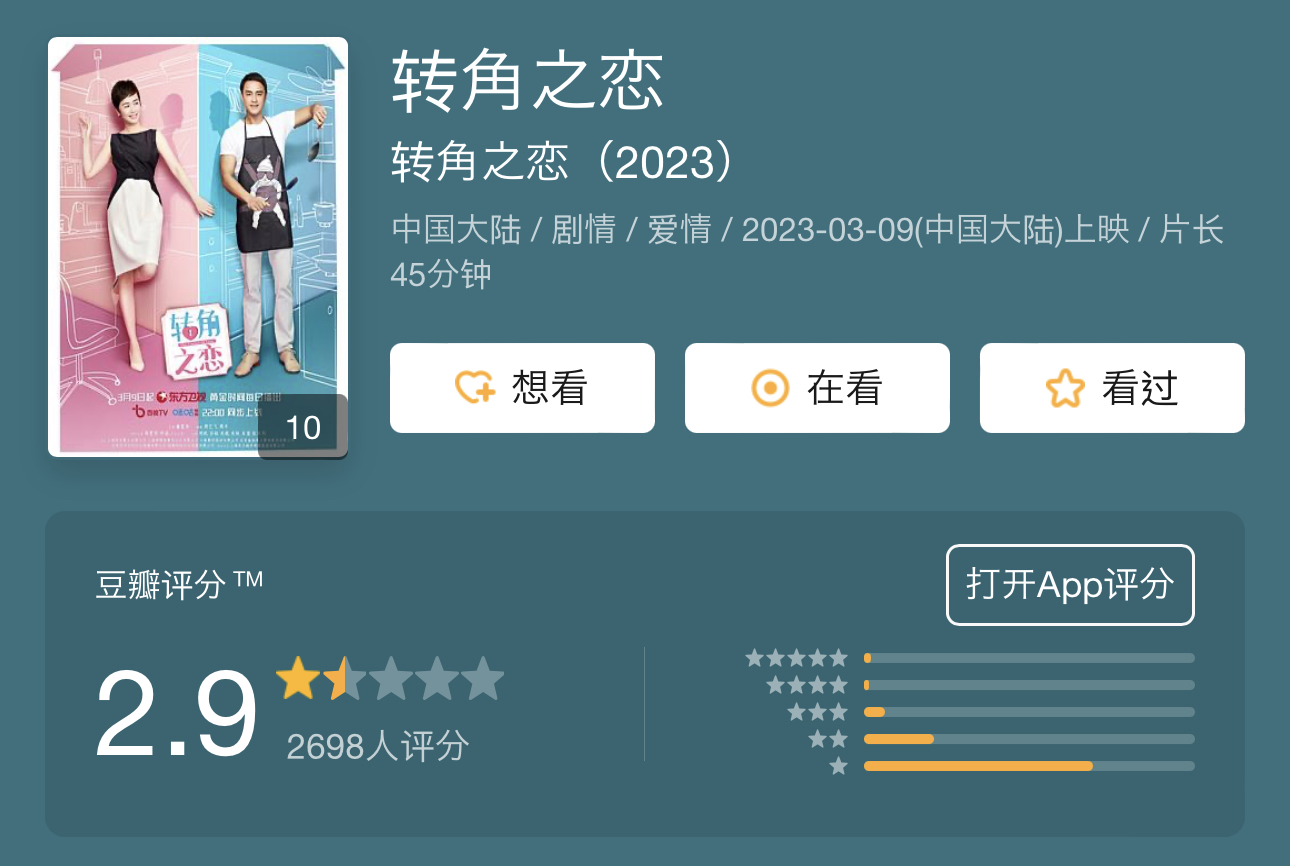 Đây là phim Trung Quốc có điểm tệ nhất đầu năm 2023, cặp chính trung niên mà 'điệu chảy nước' như tuổi teen - Ảnh 2.