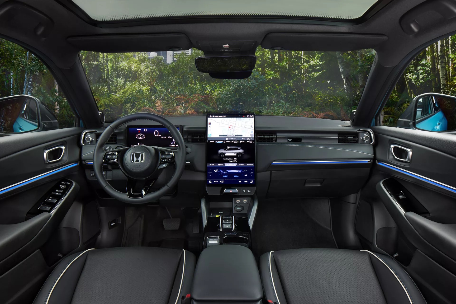 Honda e:Ny1 - SUV điện hoàn toàn mới của Honda với thiết kế như HR-V - Ảnh 4.