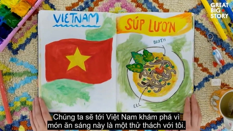 Đặc sản Việt được CNN giới thiệu là 1 trong 7 món ăn sáng độc đáo trên thế giới: Mới nhìn thì sợ, càng ăn lại càng thấy ngon - Ảnh 1.