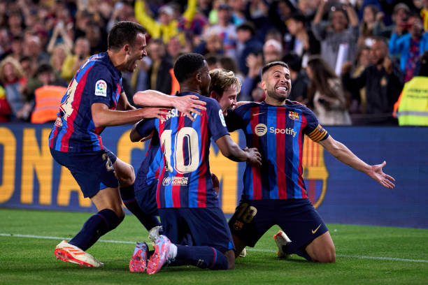 Barca 1-0 Osasuna: Jordi Alba lập công, Barca sắp vô địch La Liga - Ảnh 2.