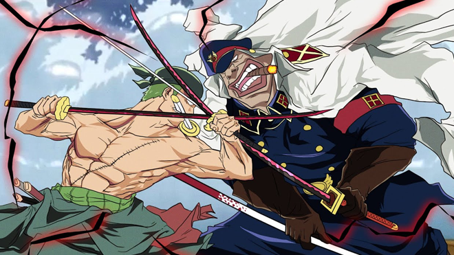 One Piece: Hé lộ manh mối cho thấy cựu vua hải tặc Gol D. Roger chính là  "kiếm sĩ vĩ đại nhất thế giới" trước Mihawk