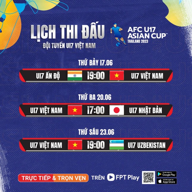 Trực tiếp bóng đá U17 châu Á 2023: U17 Việt Nam vs U17 Ấn Độ, U17 Nhật Bản vs U17 Uzbekistan - Ảnh 3.