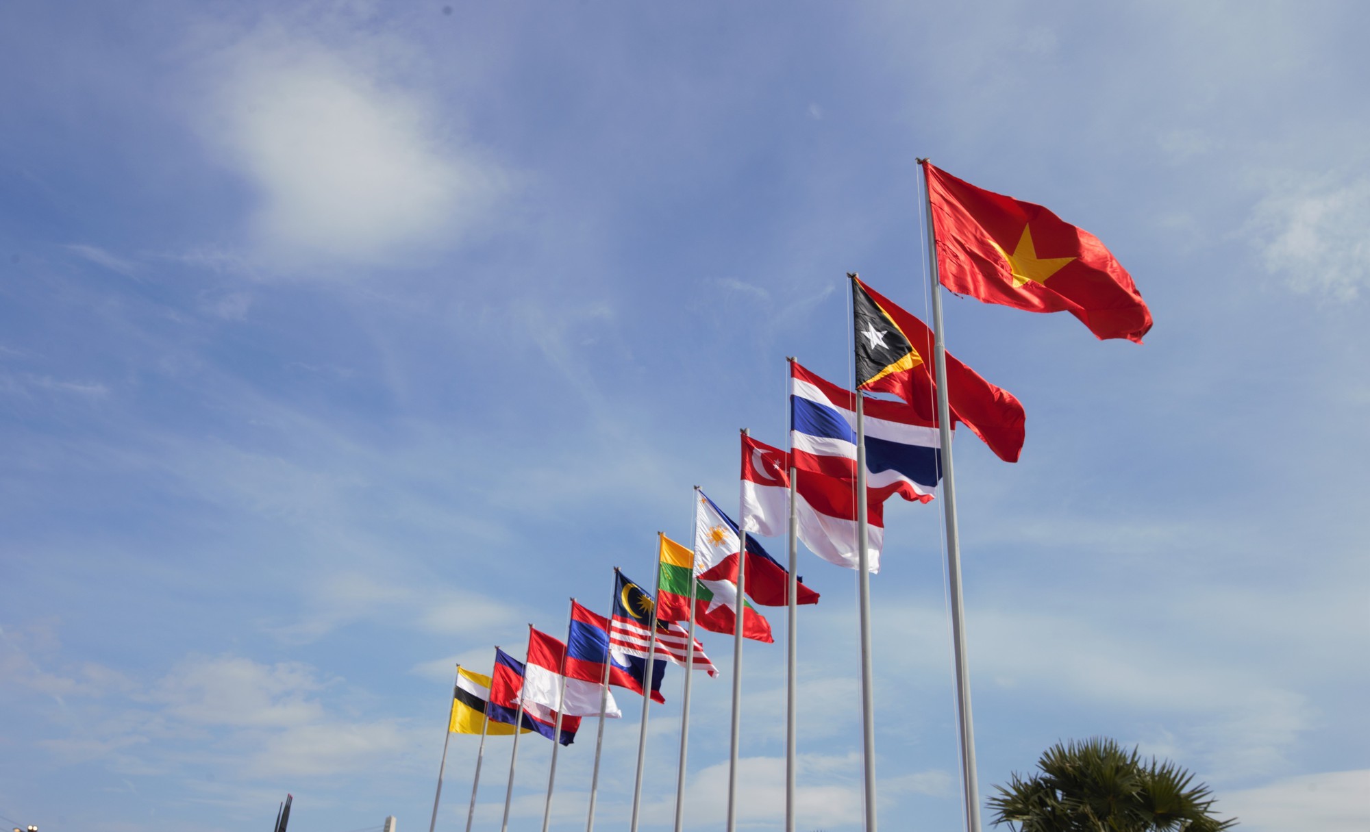 Lễ thượng cờ các Đoàn Thể thao tham dự ASEAN Para Games 12 - Ảnh 2.
