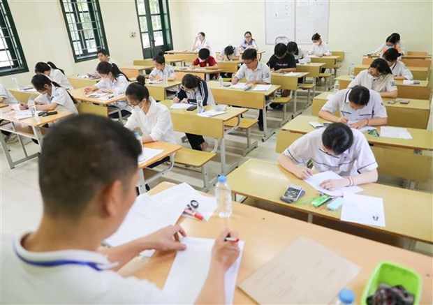 Kỳ thi tuyển sinh lớp 10 tại Thành phố Hồ Chí Minh: Điểm thi không có nhiều biến động - Ảnh 1.
