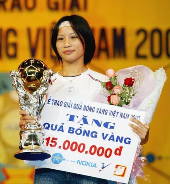 Văn Thị Thanh từng giành Quả bóng vàng Việt Nam