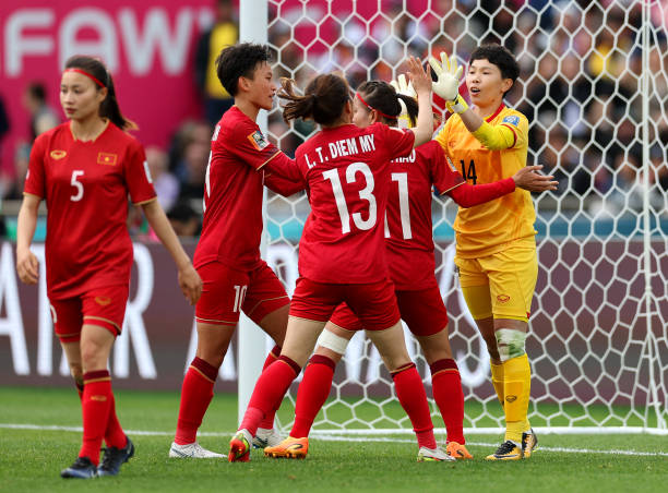 Tuyển Việt Nam thể hiện tinh thần thi đấu quật cường trong trận ra quân ở World Cup nữ 2023