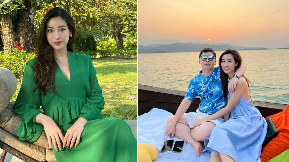 Hoa hậu Đỗ Mỹ Linh và Chủ tịch CLB Hà Nội đón con gái đầu lòng